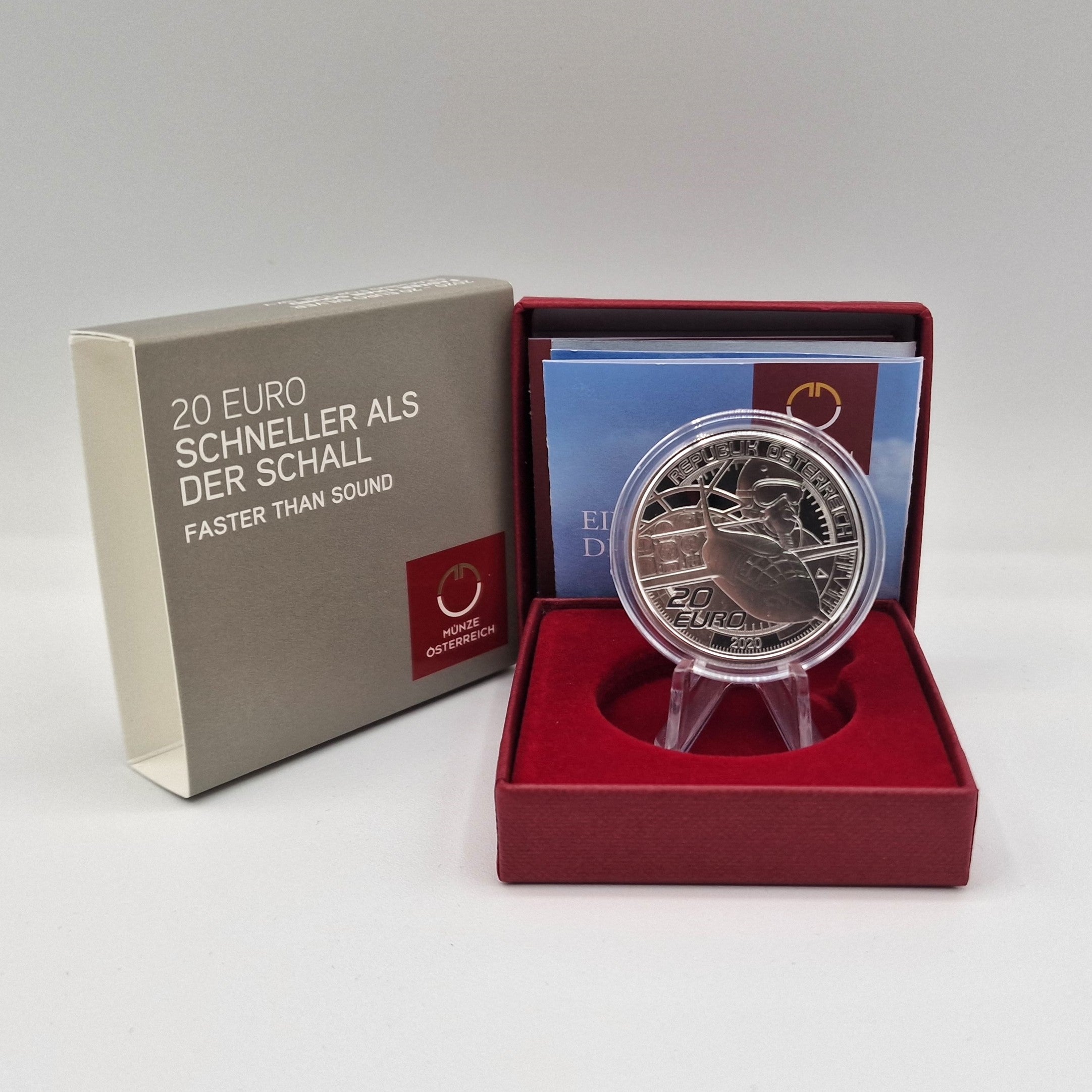 2020 Concorde - 20€ Áustria Proof